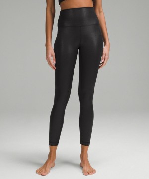 Lululemon Align™ High-Rise25" Bukse Dame Svarte | NO_LuLu45606