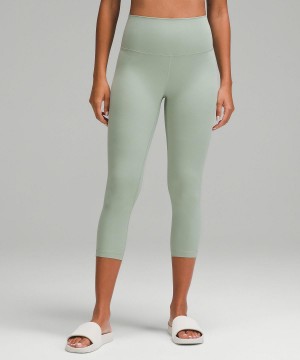 Lululemon Align™ High-Rise Crop 21" Bukse Dame Grønn | NO_LuLu39327