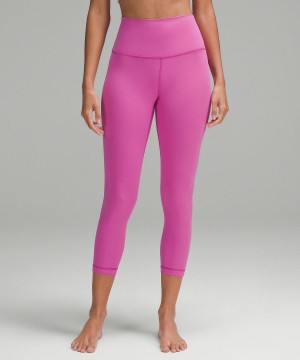 Lululemon Align™ High-Rise Crop 23" Leggings Dame Rosa | NO_LuLu28254