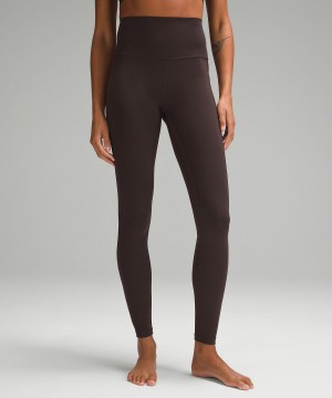 Lululemon Align™ High-Rise Pant with Pockets 28" Leggings Dame Brune | NO_LuLu97968