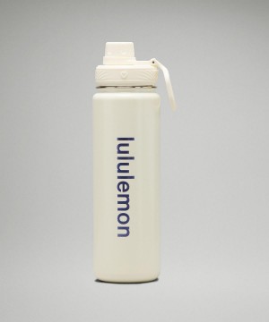 Lululemon Back to Life Sport Bottle 24oz Vannflasker Dame Gul | NO_LuLu54133