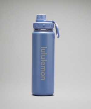 Lululemon Back to Life Sport Bottle 24oz Vannflasker Dame Blå | NO_LuLu25365