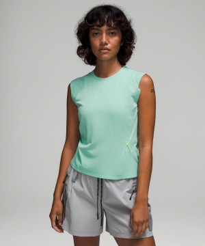 Lululemon Cap Sleeve Hiking Tank Top Dame Mint | NO_LuLu68695