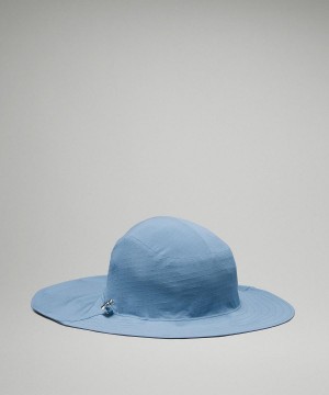 Lululemon Cinchable Wide Brim Hatt Dame Blå | NO_LuLu22115