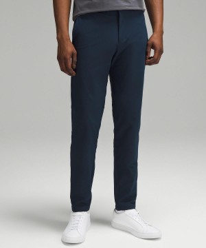 Lululemon Commission Slim-Fit 34" Bukse Herre Marineblå | NO_LuLu46407