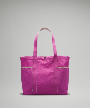 Lululemon Daily Multi-Pocket 20L Tote Bag Rosa | NO_LuLu74069