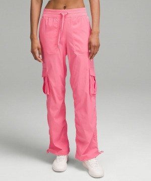 Lululemon Dance Studio Relaxed-Fit Mid-Rise Cargo Bukse Dame Rosa | NO_LuLu50450