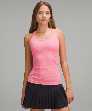 Lululemon Ebb to Street Skjorte Dame Rosa | NO_LuLu37216