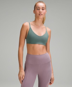 Lululemon Everlux with Mesh Train Sports BH Dame Grønn | NO_LuLu91139