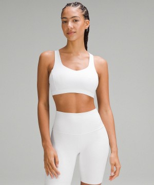 Lululemon Free to Be Serene Sports BH Dame Hvite | NO_LuLu41982