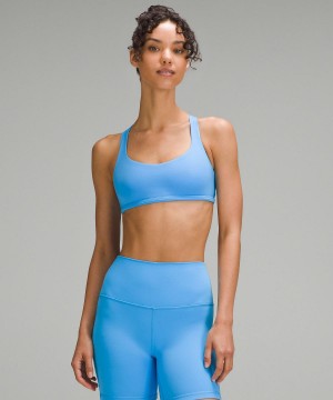 Lululemon Free to Be - Wild Sports BH Dame Blå Lyse | NO_LuLu38752