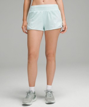 Lululemon Hotty Hot High-Rise Lined 2.5" Shorts Dame Mint | NO_LuLu77806