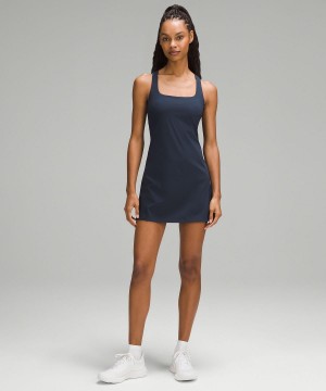 Lululemon Lightweight Linerless Tennis Kjole Dame Marineblå | NO_LuLu79725