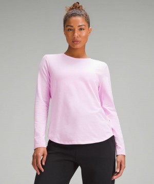 Lululemon Love Langermet Skjorte Dame Rosa | NO_LuLu53468