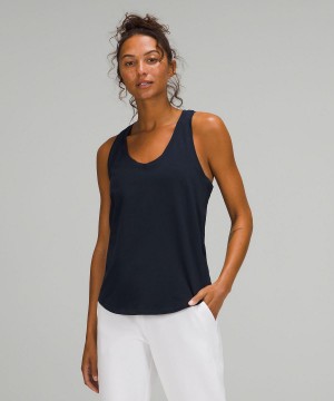 Lululemon Love Skjorte Dame Marineblå | NO_LuLu14924