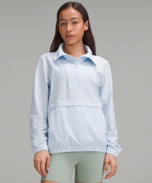 Lululemon Pack Light Pullover Jakker Og Jakker Dame Blå | NO_LuLu16451