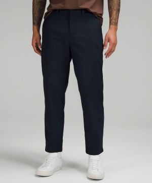 Lululemon Relaxed-Tapered Smooth Twill Bukse Herre Marineblå | NO_LuLu85385