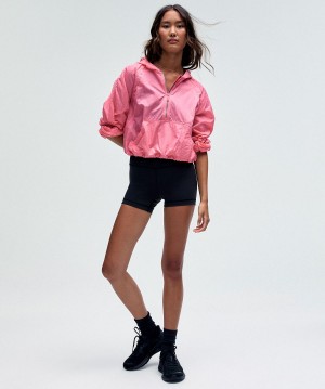 Lululemon Scuba Cropped Anorak Jakker Og Jakker Dame Rosa | NO_LuLu85723