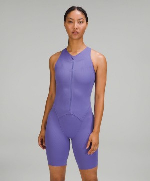 Lululemon SenseKnit Running One-Piece Body Dame Indigo | NO_LuLu59288