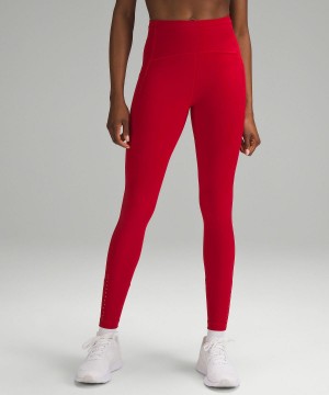 Lululemon Swift Speed High-Rise Tight 28" Leggings Dame Mørke Rød | NO_LuLu98118