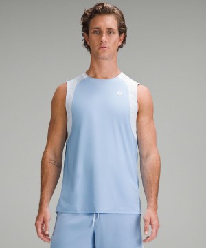 Lululemon Tennis Sleeveless Skjorte Herre Blå | NO_LuLu25793