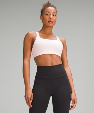 Lululemon Ultralu Square-Neck Workout Sports BH Dame Rosa | NO_LuLu68262