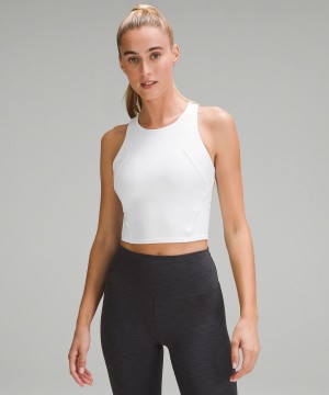 Lululemon Wunder Train Racerback Skjorte Dame Hvite | NO_LuLu74515