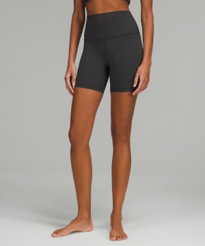 Lululemon lululemon Align™ High-Rise 6" Shorts Dame Dyp Grå | NO_LuLu28946