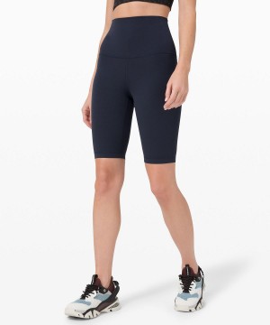 Lululemon lululemon Align™ Super-High-Rise 10" Shorts Dame Svarte | NO_LuLu51675