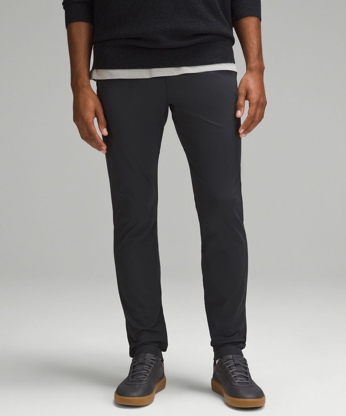 Lululemon ABC Skinny-Fit 5 Pocket 34"L Bukser Herre Obsidian | NO_LuLu34934