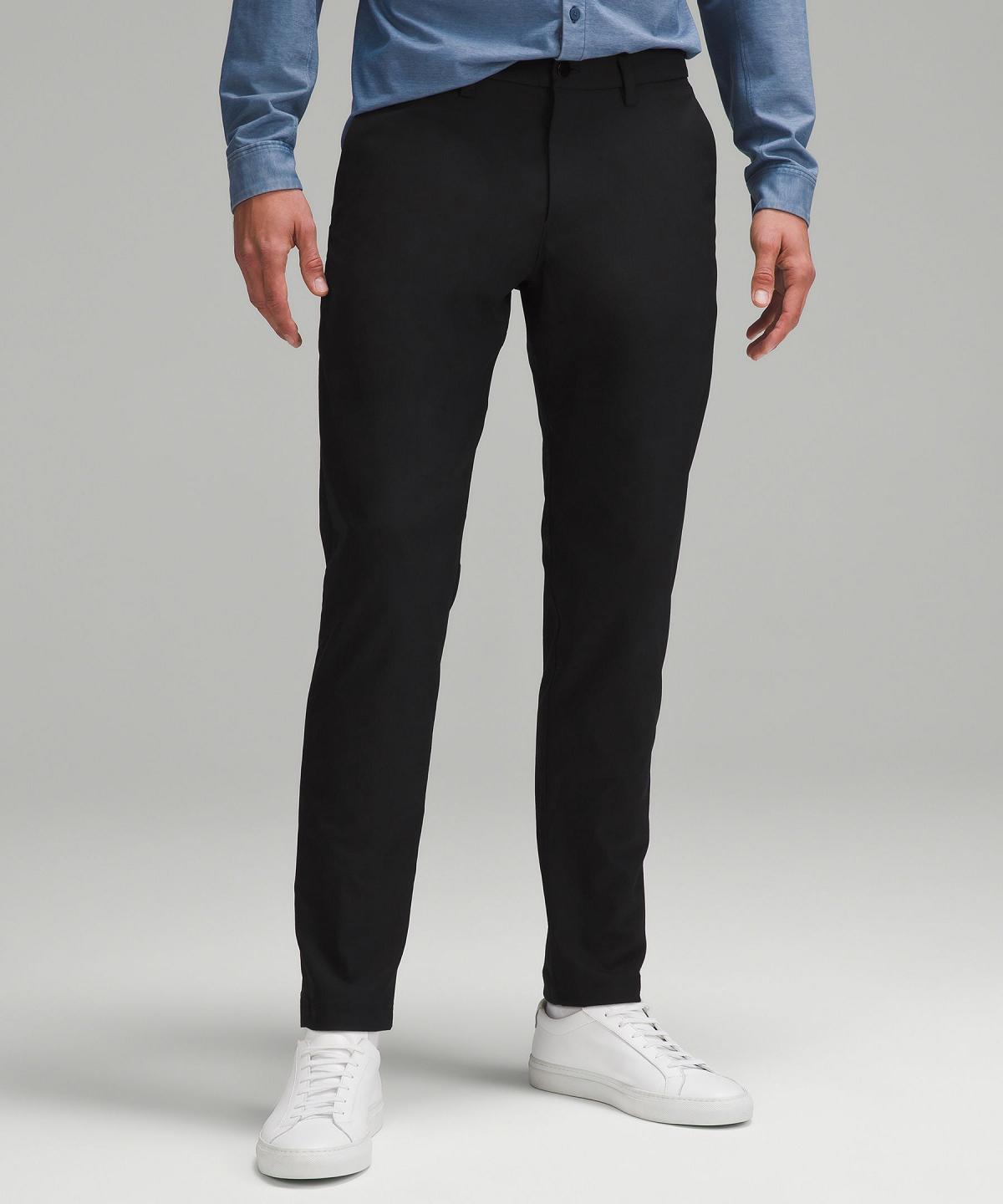 Lululemon ABC Slim-Fit 32"L Bukser Herre Svarte | NO_LuLu81414