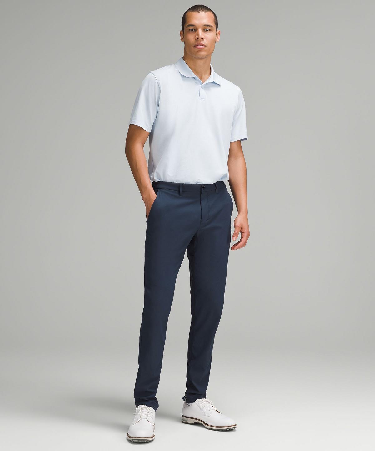 Lululemon ABC Slim-Fit Golf 30"L Bukser Herre Marineblå | NO_LuLu44079