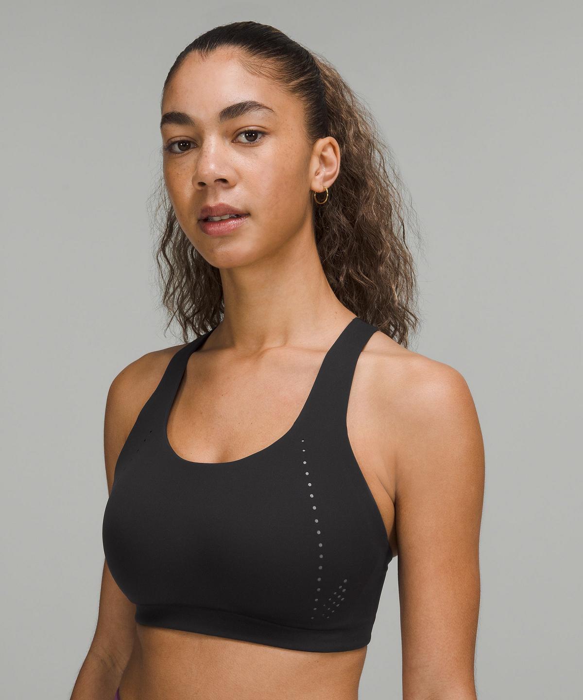 Lululemon AirSupport Sports BH Dame Svarte Grå | NO_LuLu71218