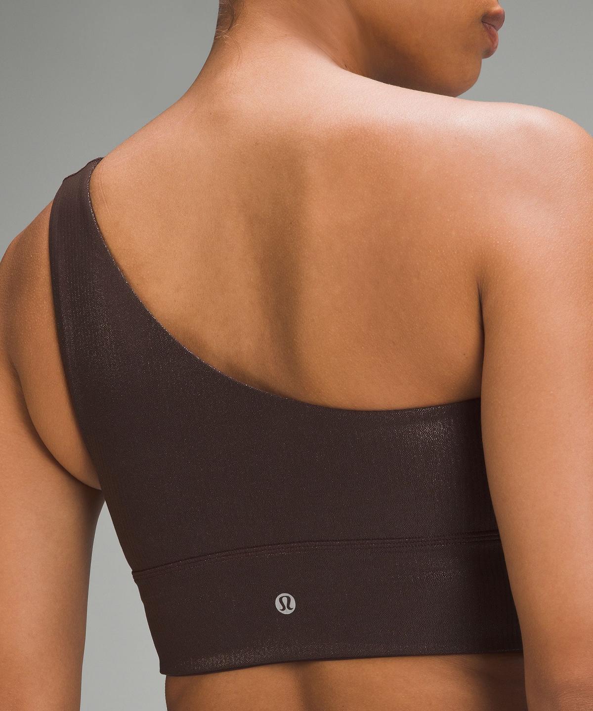 Lululemon Align™ Asymmetrical Ribbed Sports BH Dame Brune | NO_LuLu74253