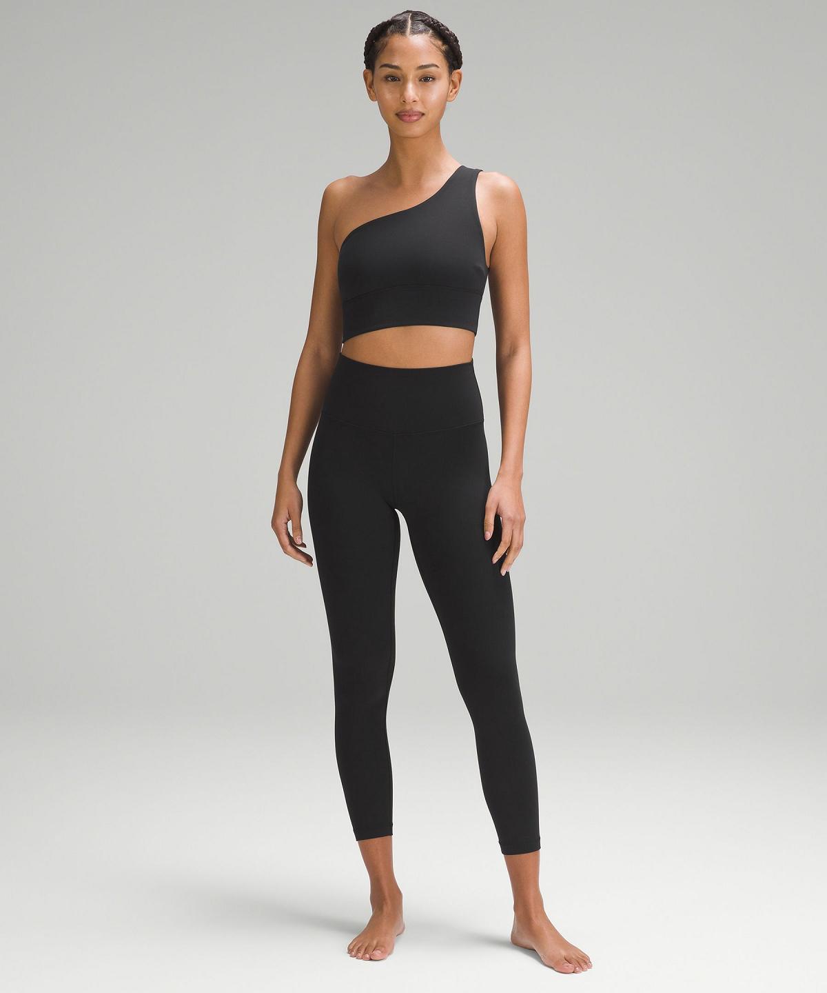 Lululemon Align™ Asymmetrical Sports BH Dame Svarte | NO_LuLu35820