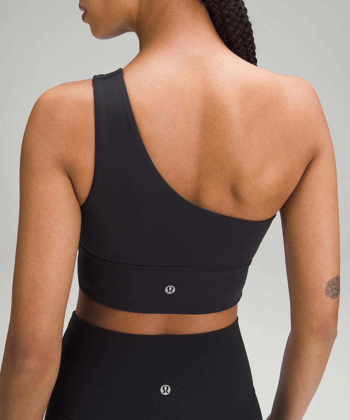 Lululemon Align™ Asymmetrical Sports BH Dame Svarte | NO_LuLu35820