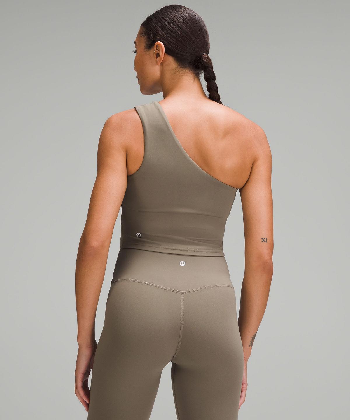 Lululemon Align™ Asymmetrical Tank Top Dame Grå | NO_LuLu70563