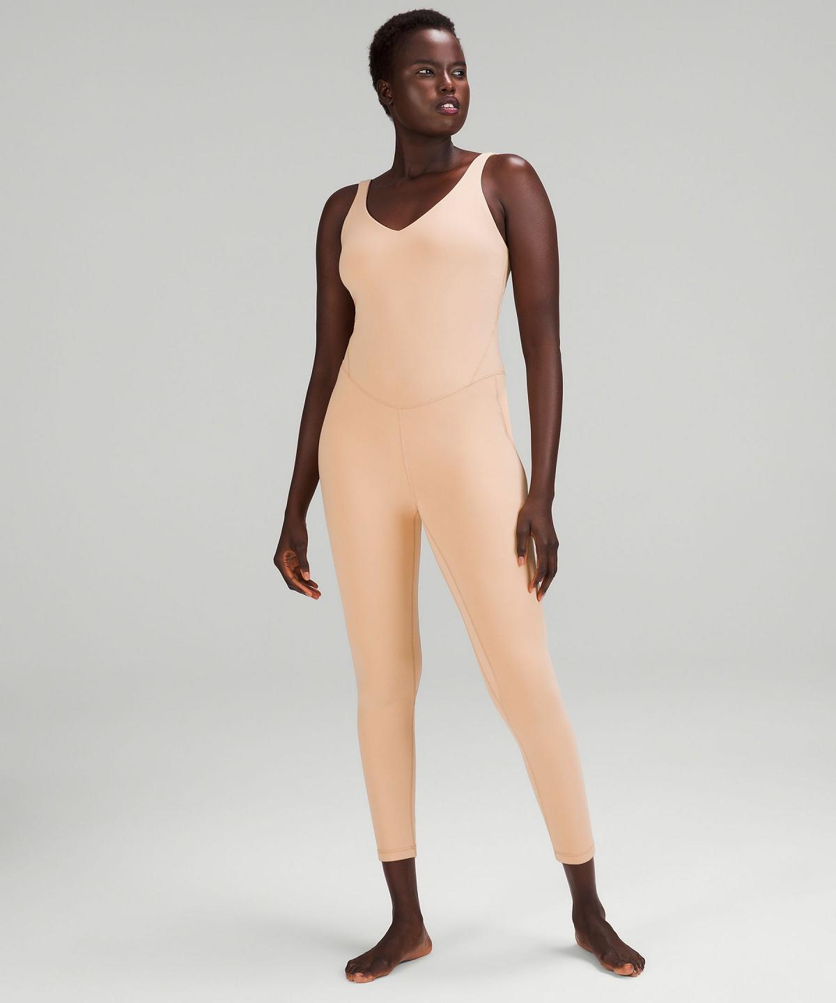 Lululemon Align™ Bodysuit 25" Jumpsuit Dame Beige | NO_LuLu23733