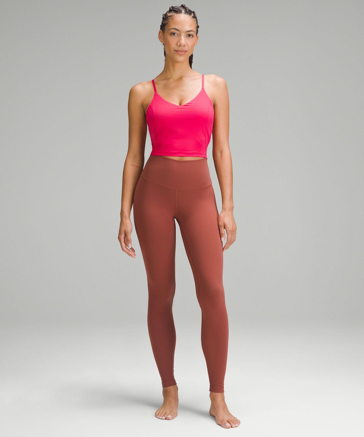 Lululemon Align™ Cropped Cami Skjorte Dame Rosa | NO_LuLu46611