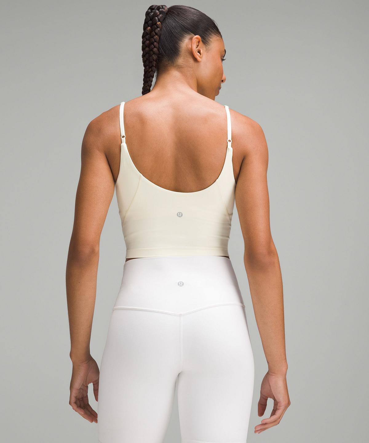 Lululemon Align™ Cropped Cami Skjorte Dame Hvite | NO_LuLu14413