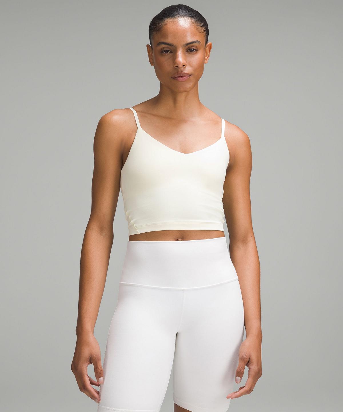 Lululemon Align™ Cropped Cami Skjorte Dame Hvite | NO_LuLu14413