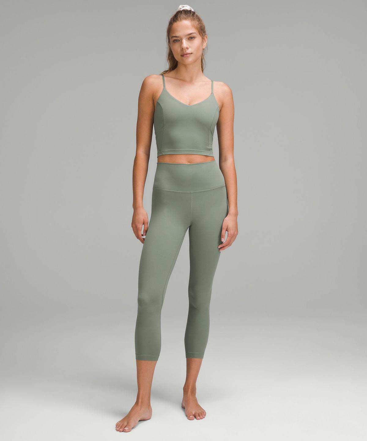 Lululemon Align™ Cropped Cami Skjorte Dame Grønn | NO_LuLu79175