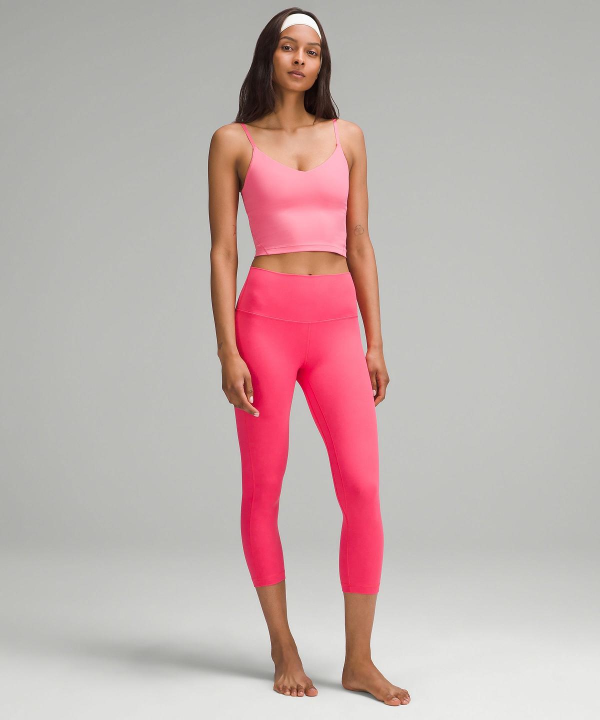 Lululemon Align™ Cropped Cami Skjorte Dame Rosa | NO_LuLu48151