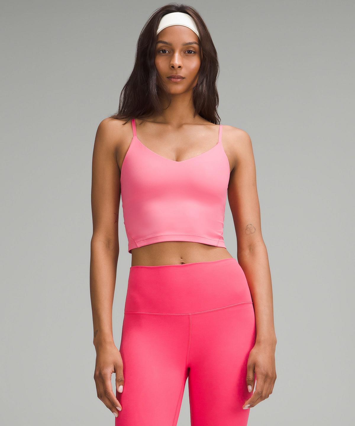 Lululemon Align™ Cropped Cami Skjorte Dame Rosa | NO_LuLu48151