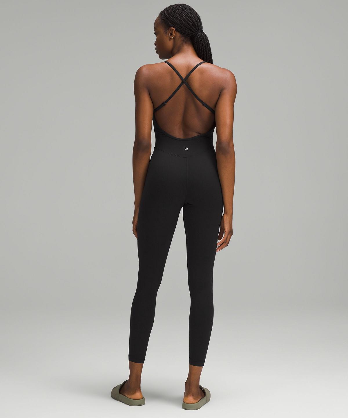 Lululemon Align™ Cross-Back 25" Body Dame Svarte | NO_LuLu11436