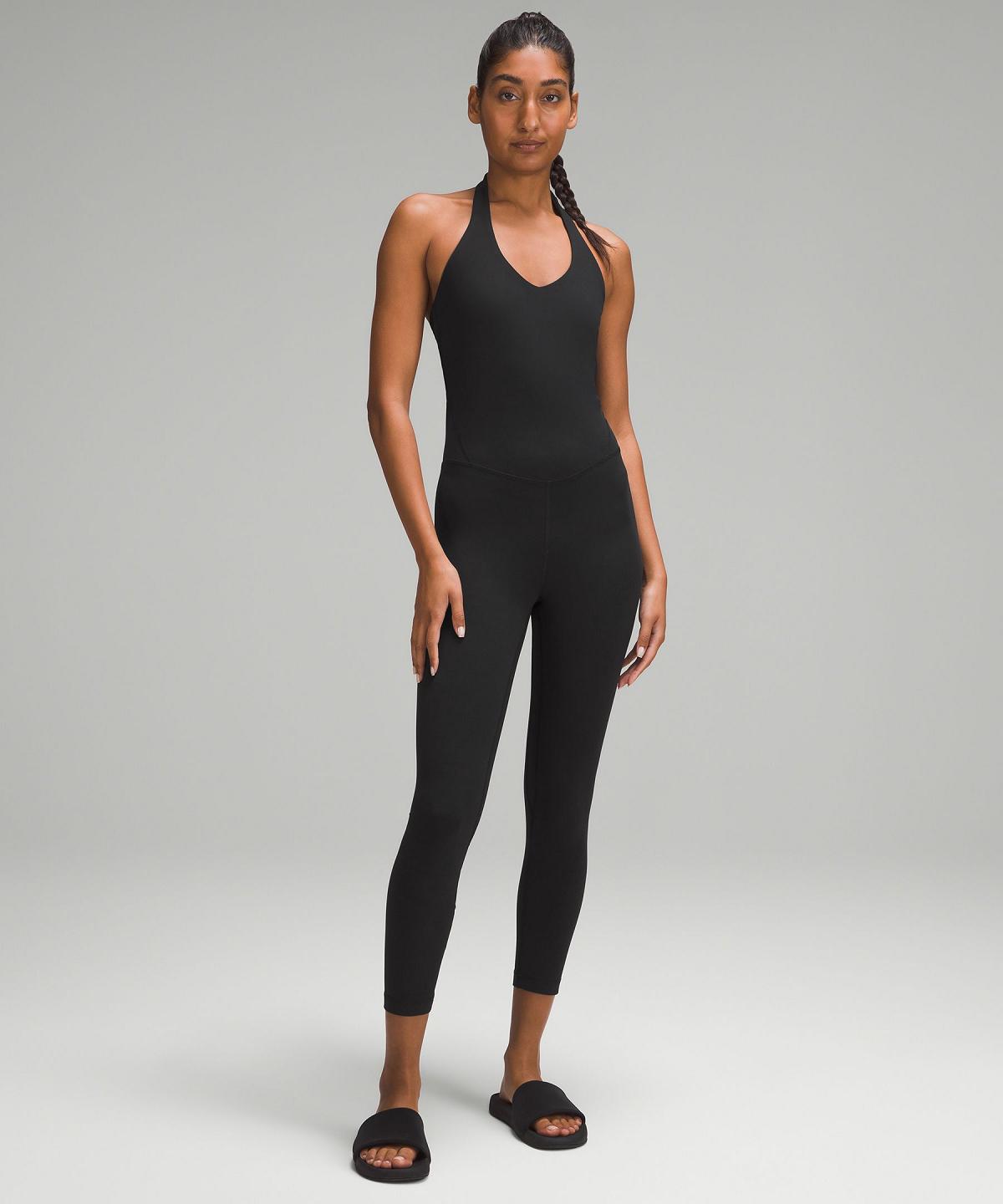 Lululemon Align™ Halter 25" Body Dame Svarte | NO_LuLu74678