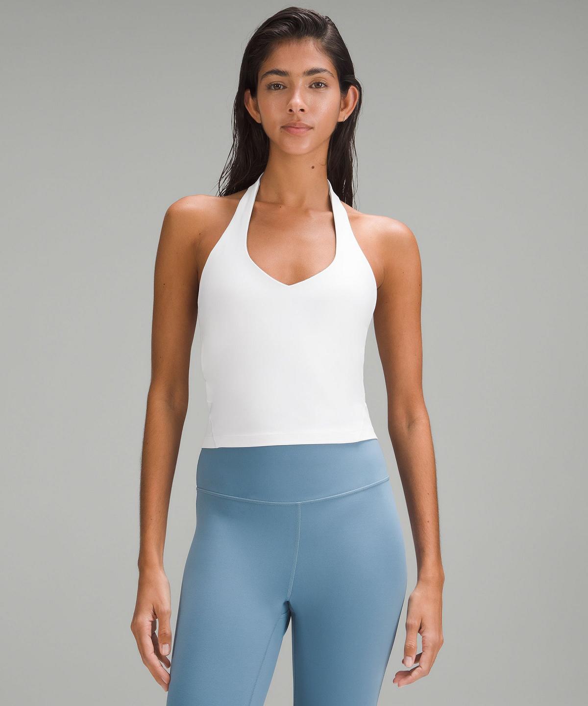 Lululemon Align™ Halter Skjorte Dame Hvite | NO_LuLu13546