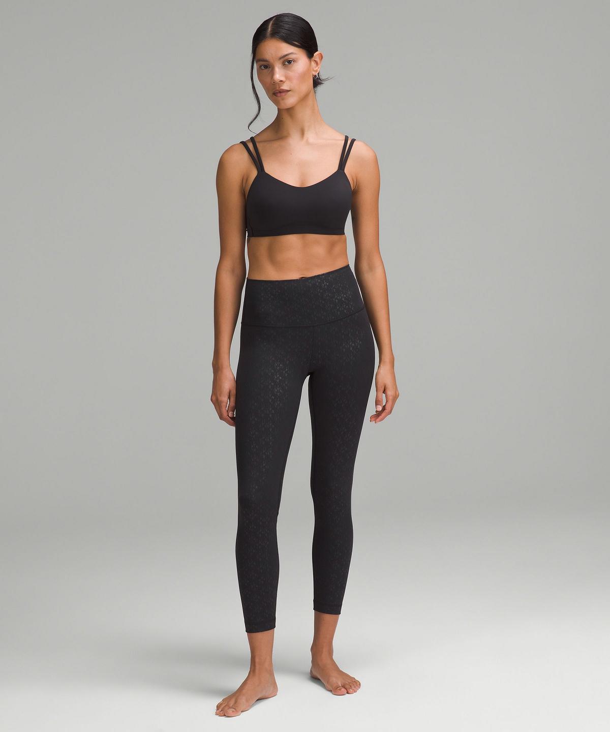 Lululemon Align™ High-Rise25" Bukse Dame Svarte | NO_LuLu58347