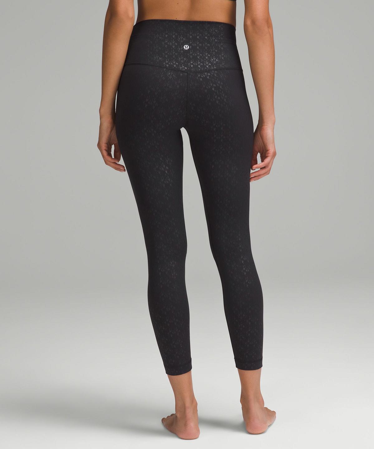 Lululemon Align™ High-Rise25" Bukse Dame Svarte | NO_LuLu58347