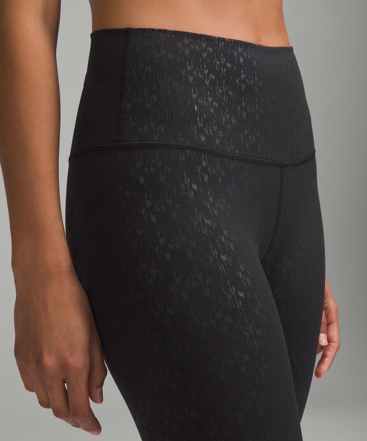 Lululemon Align™ High-Rise25" Bukse Dame Svarte | NO_LuLu58347